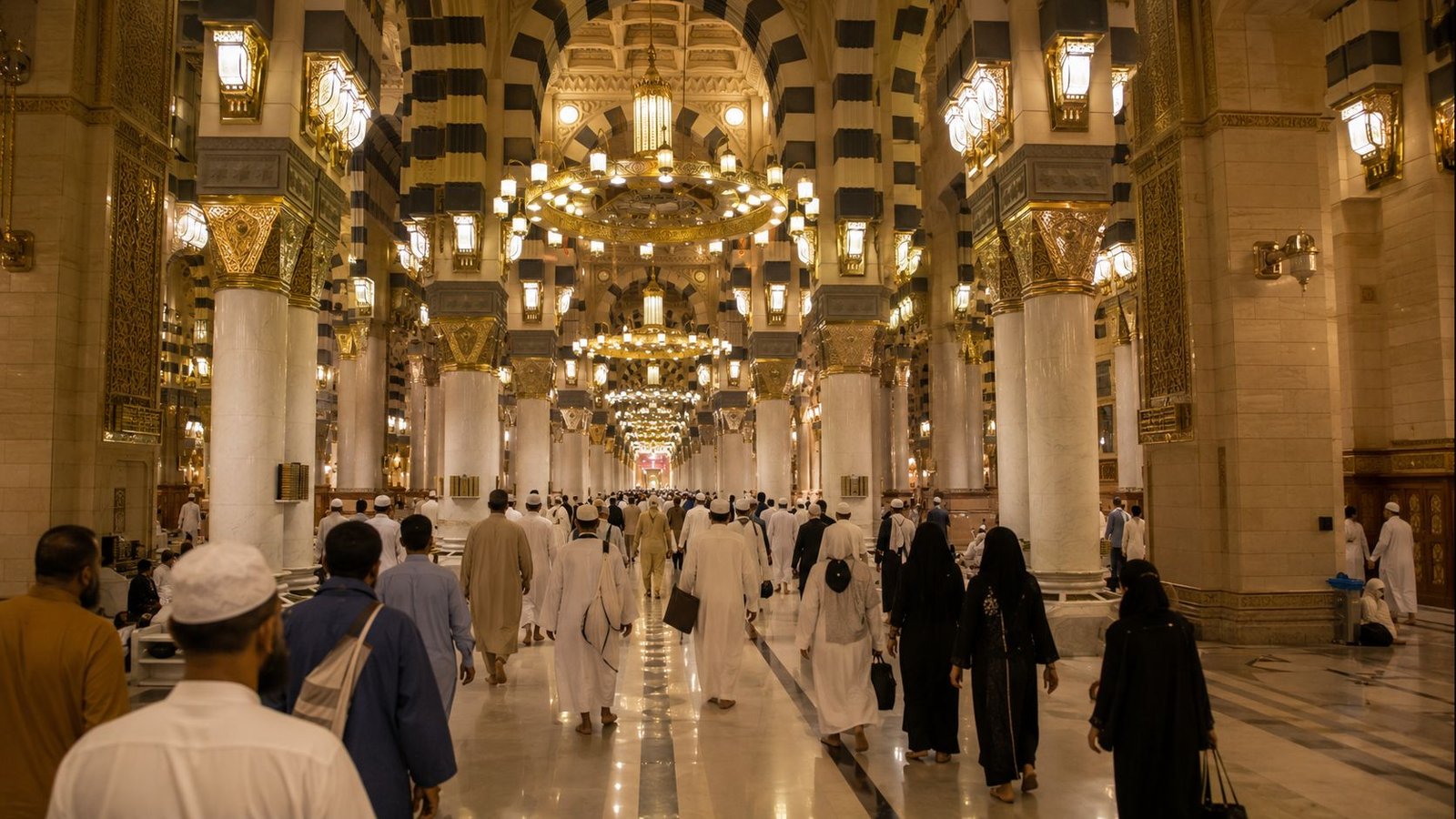 S05-3 — Interior Masjid Nabawi
